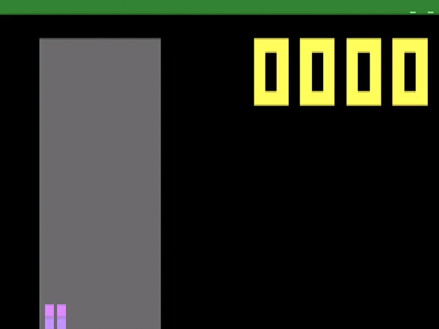 Tetris 26 (Homebrew) — Title screen